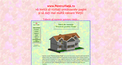 Desktop Screenshot of pentruviata.ro